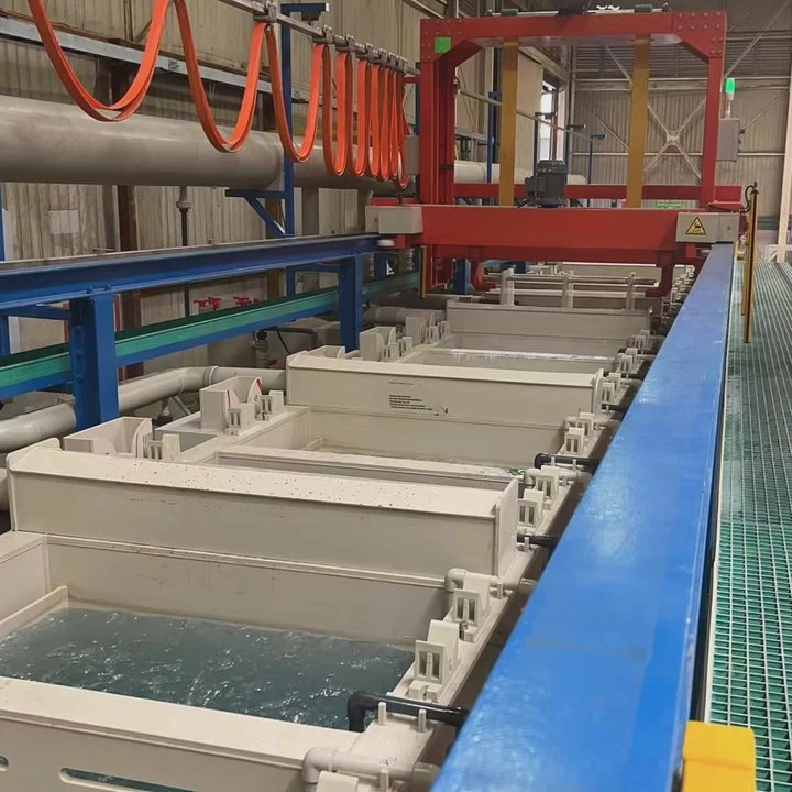 Ce Certified Automatic Galvanizing & Electroplating Line