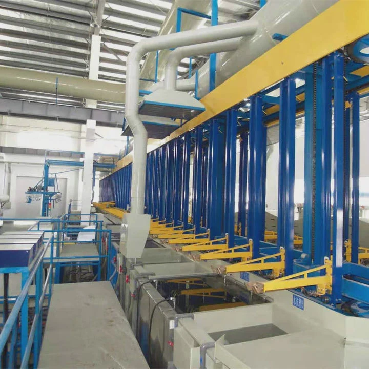 Silver Electroplating Production Line For Metal Parts