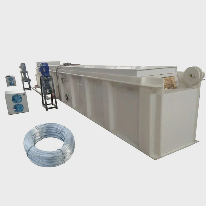 Custom Multi Galvanized Wire Electro Galvanizing Zinc Plating Line