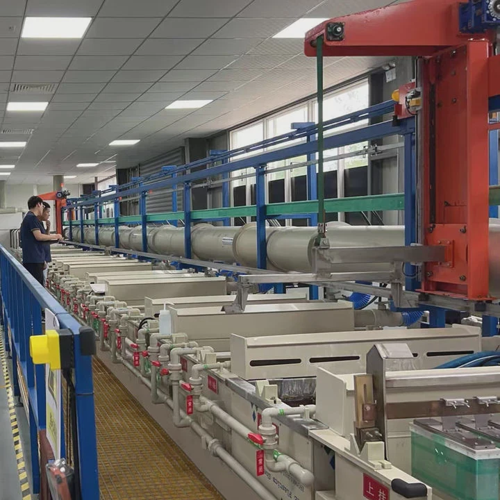 Automated Alkaline Zinc Plating Line For Hardware Parts