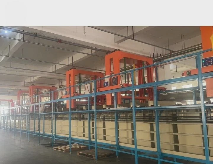 Automatic Metal Electroplating Zinc Rack Plating Galvanizing Line
