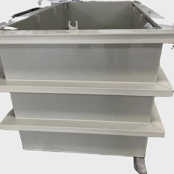 Automatic Metal Rack Electroplating Line With Customized Electropolishing Tank