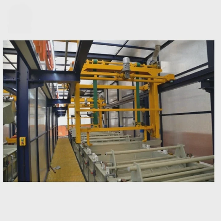 Automatic Metal Zinc Rack Electroplating Line