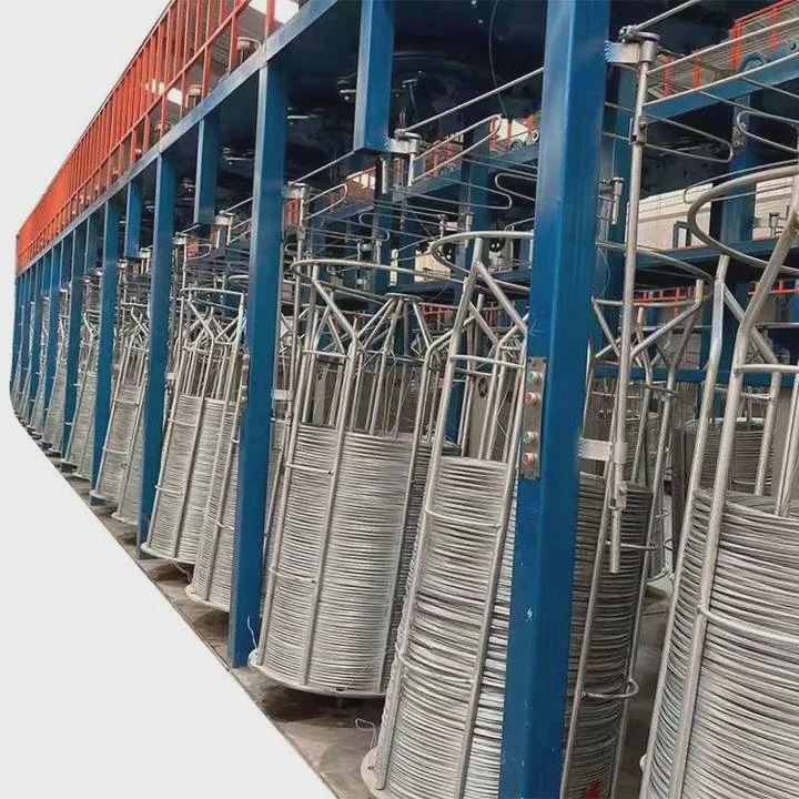 Best Selling Full-Automatic Electroplating Machine Steel Wire Line