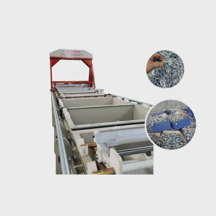 Chrome Zinc Plating Barrel Electroplating Equipment Line