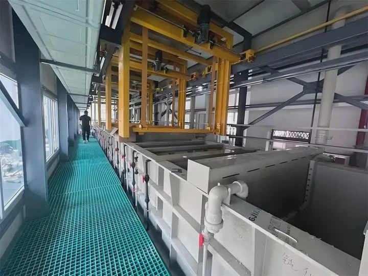 New Electroplating Line Steel Galvanizing Plc Core Components