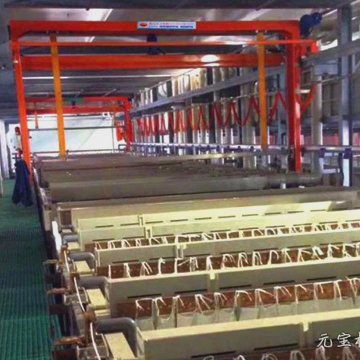 Long-Rolled Galvanized Copper Nickel Plating Barrel Production Line