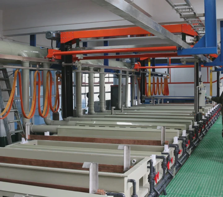 Zinc & Chrome Plating Line With Engine Pump Motor