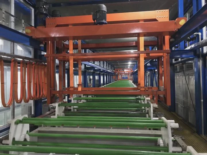 Ce-Certified Barrel Plating Line For Screws & Nuts