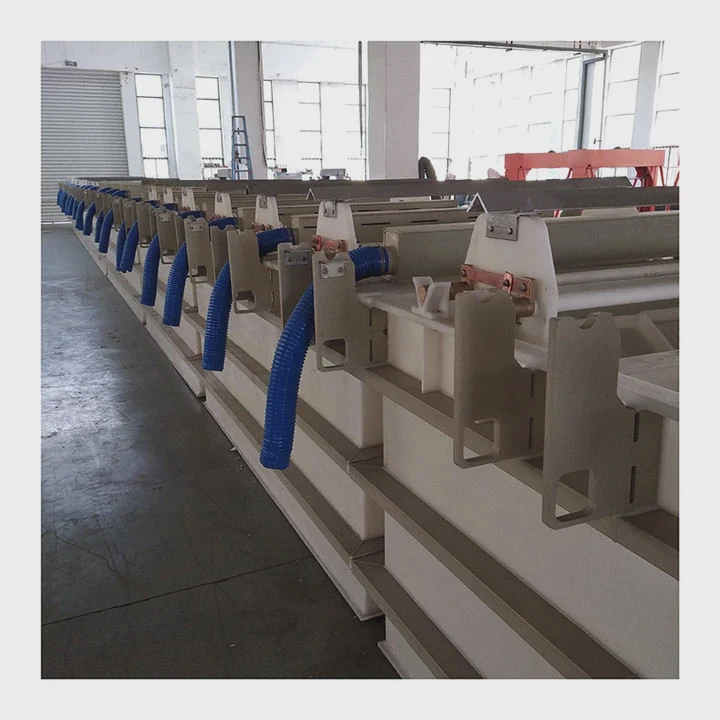 Semi-Automatic Zinc Plating Barrel Type Line