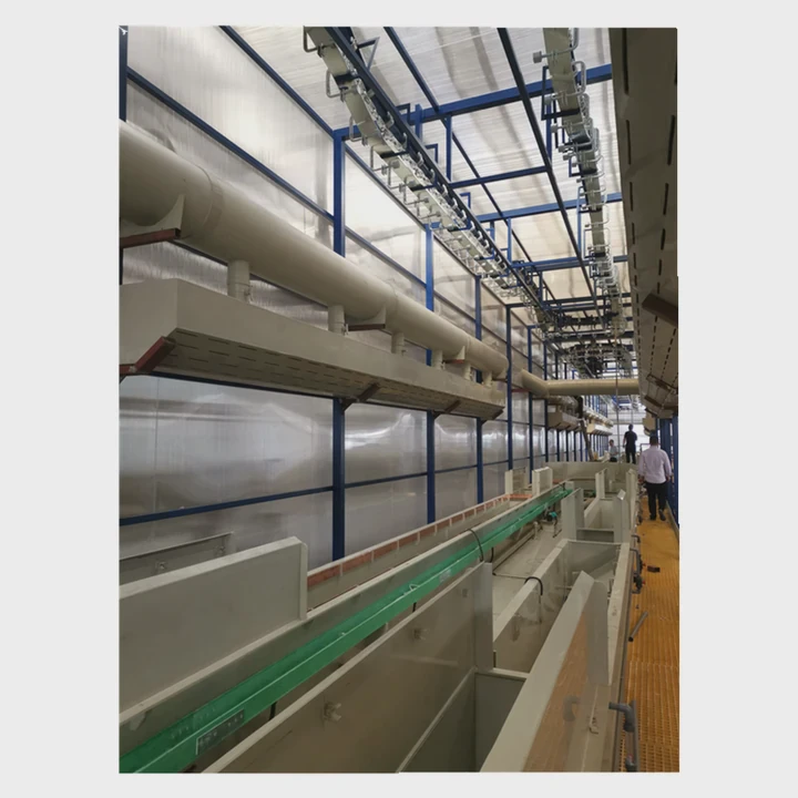 Rotary Rack Electroplating Line
