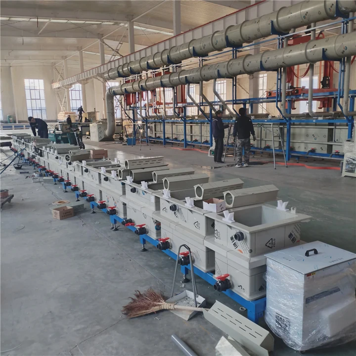Small Manual Zinc Plating Line
