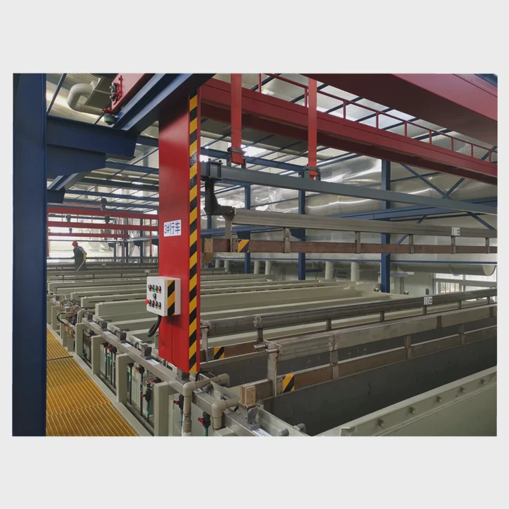 Rack Plating Machine Copper Electroplating