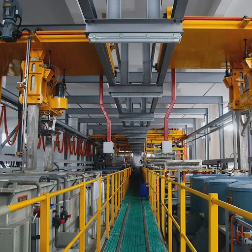 Industrial Metal Electroplating Tank System