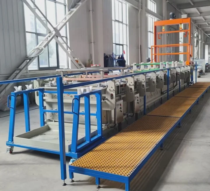 Zinc Copper Nickel Chrome Plating Line