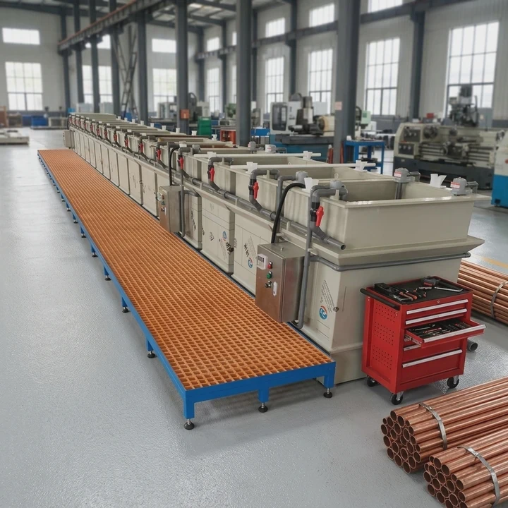 Mini Metal Plating Line Silver Tin