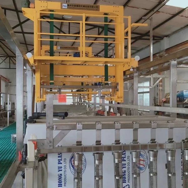 Auto Rack Barrel Plating Line Turnkey