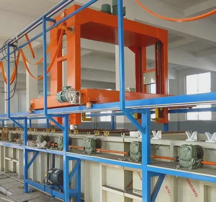 Plc Barrel Electroplating Line System