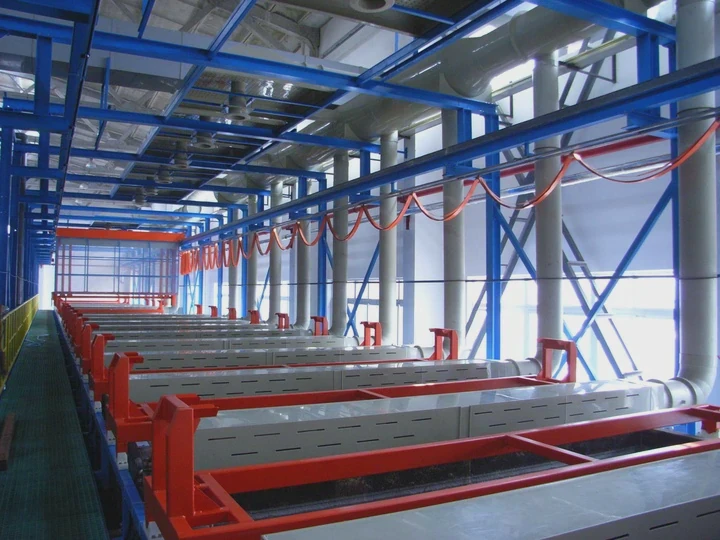 Rack Tin Plating Line Plc Control