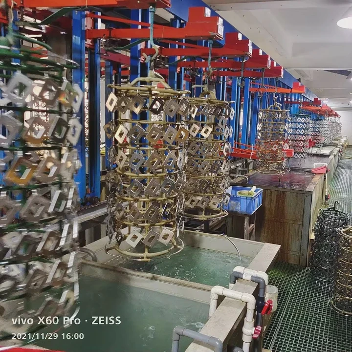 Vertical Rack Plating Line Copper Nickel