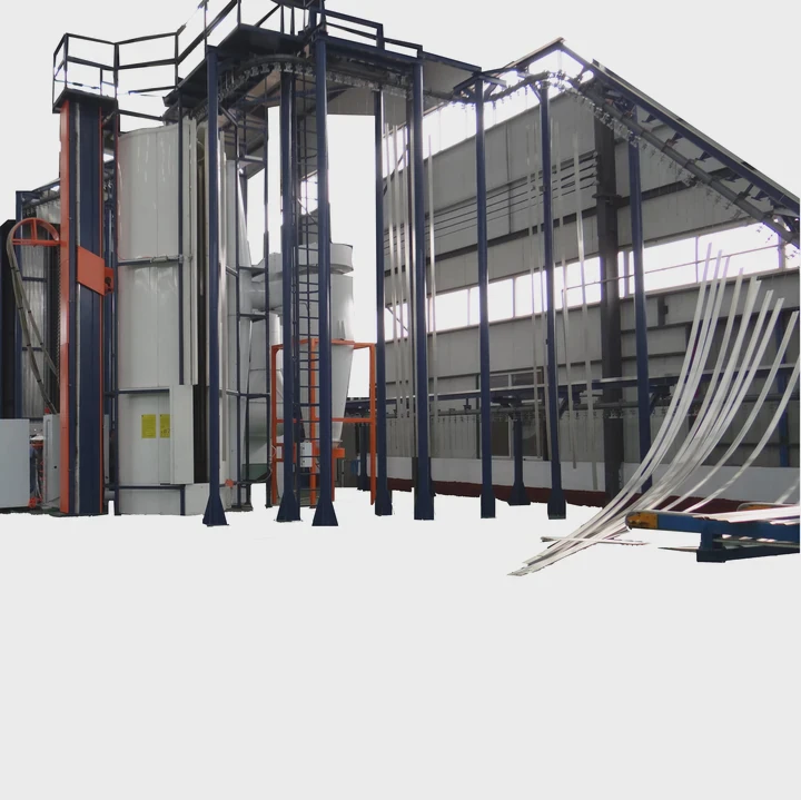 Vertical Powder Coating Line