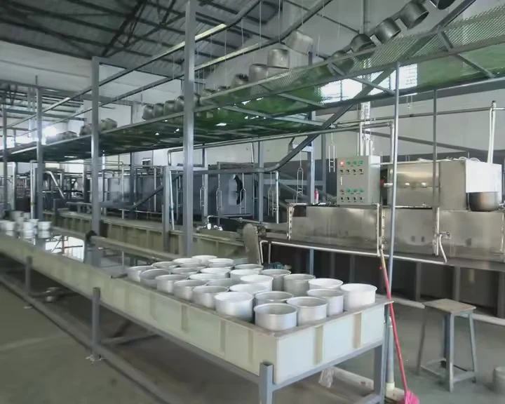 Industrial Cookware Anodizing Line