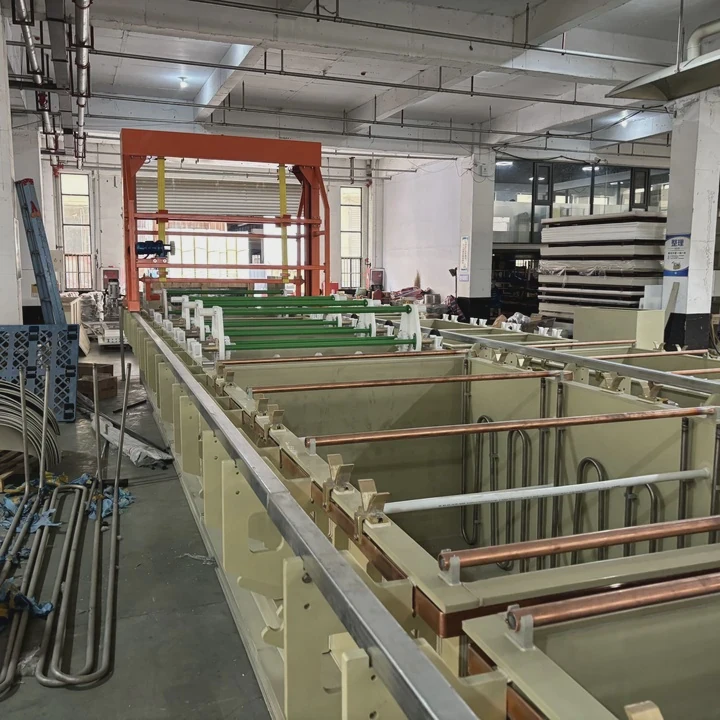 Metal Electroplating Anodizing Line
