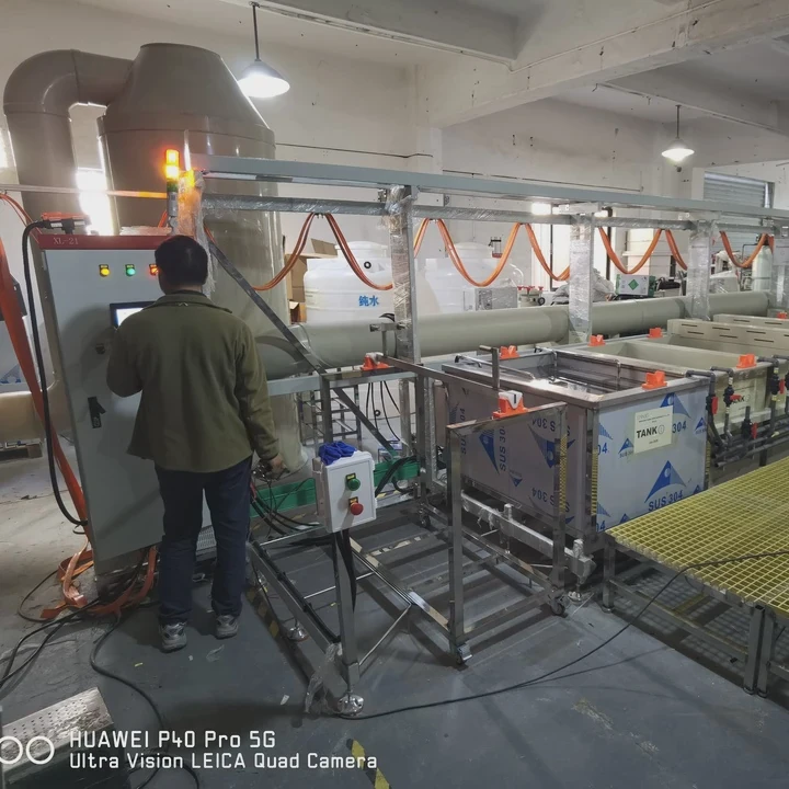 Automotive Anodizing Passivation Line